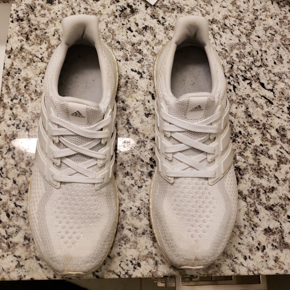 Adidas ultraboost. All white size 11 1/2